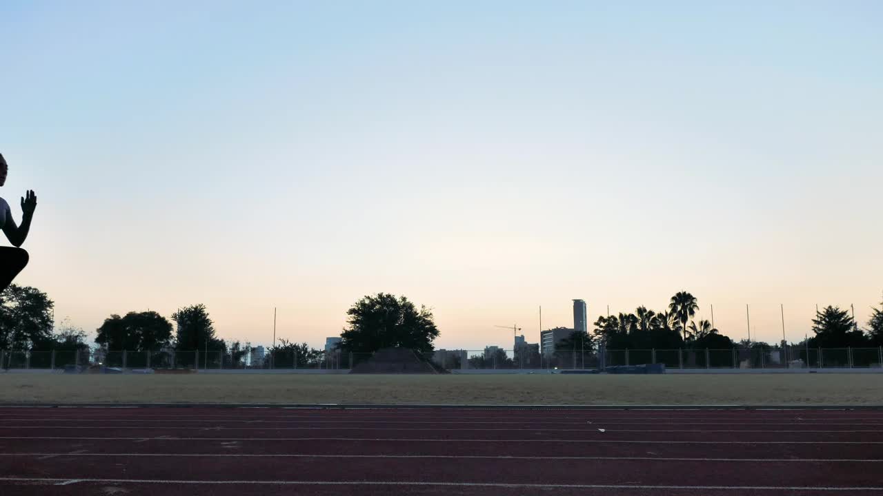 Stock Footage Woman Doing Warm Up Exercises Live Wallpaper Free