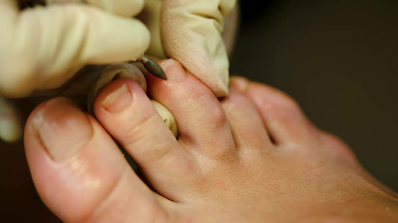 Stock Footage Woman Having A Pedicure Live Wallpaper Free