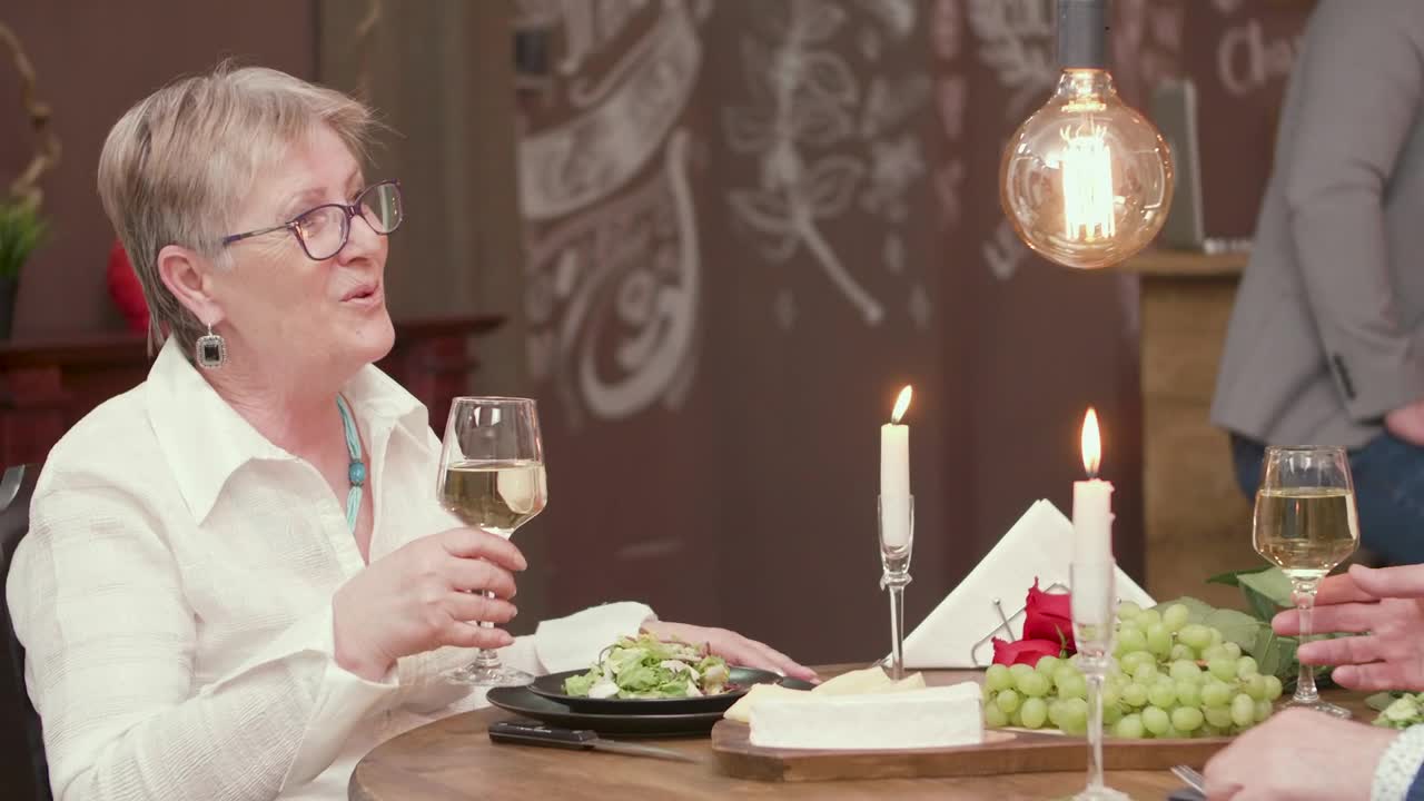 Stock Footage Woman Holding A Glass Of White Wine Live Wallpaper Free