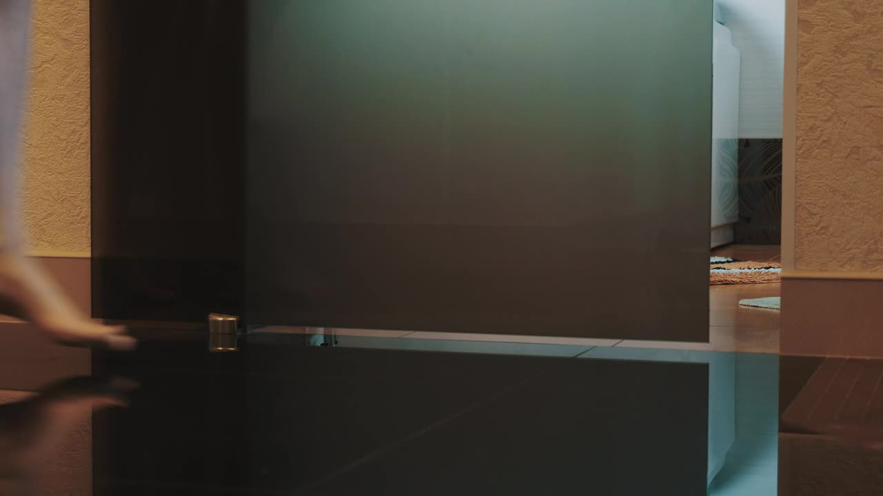 Stock Footage Woman Turning On A Bath Live Wallpaper Free