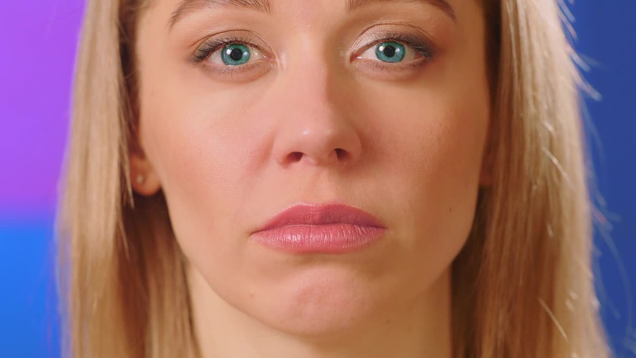 Stock Footage Woman With Braces Smiling Live Wallpaper Free