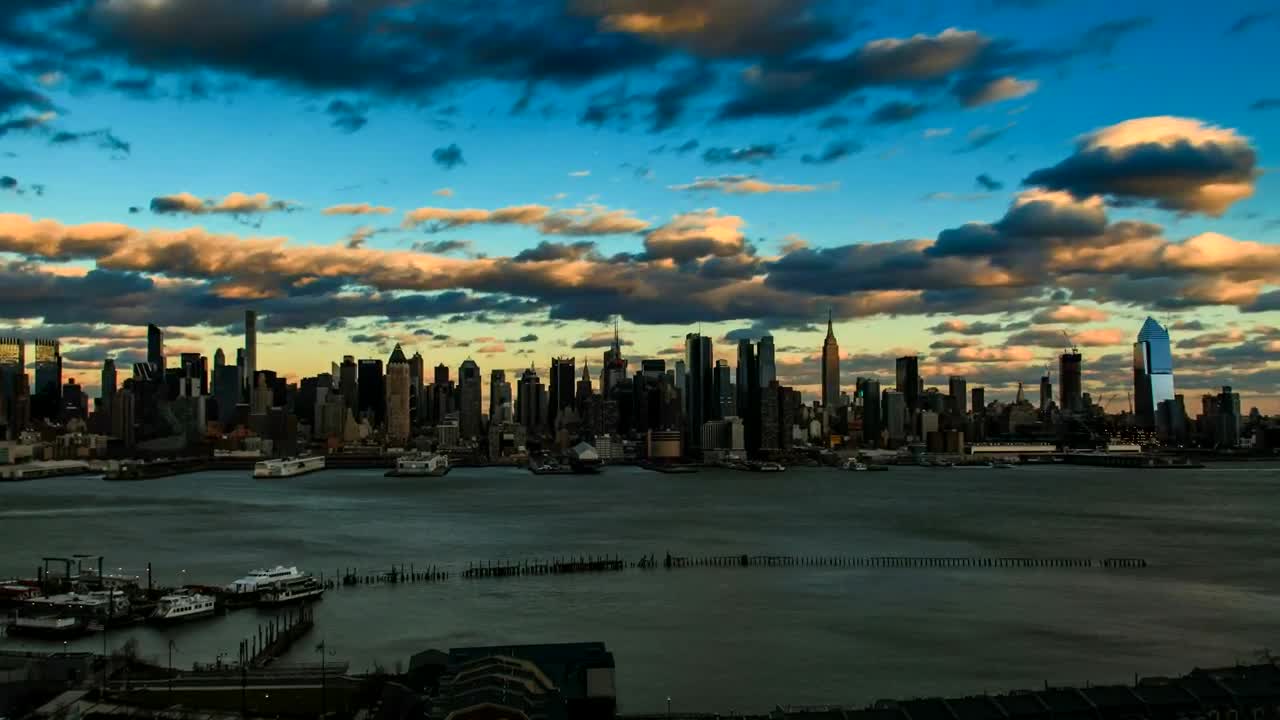 Stock Footage Zooming Across To Nyc Live Wallpaper Free