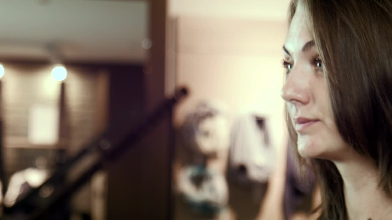 Stock Footage Woman Putting On Sunglasses Live Wallpaper Free