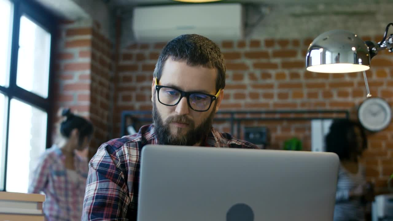 Stock Footage Worried Man Announcing Bad News To The Team Live Wallpaper Free