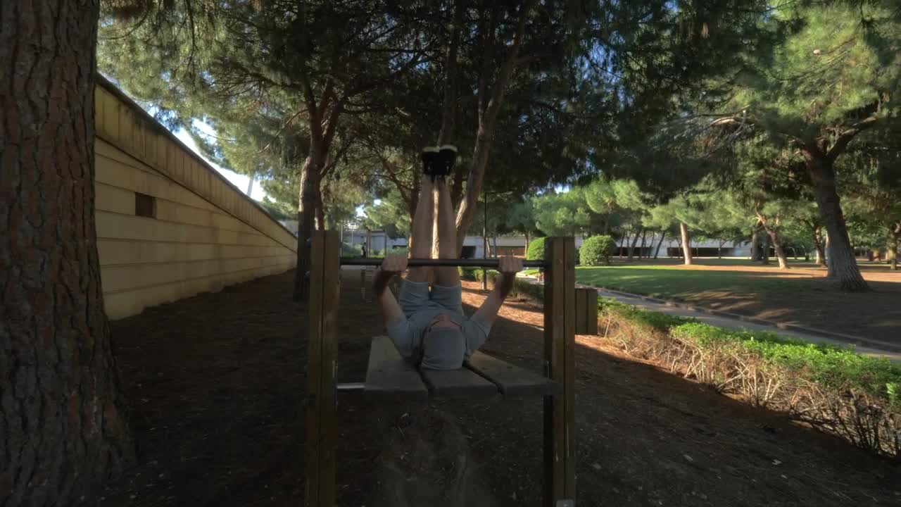 Stock Footage Working Out In The Park On A Hot Day Live Wallpaper Free