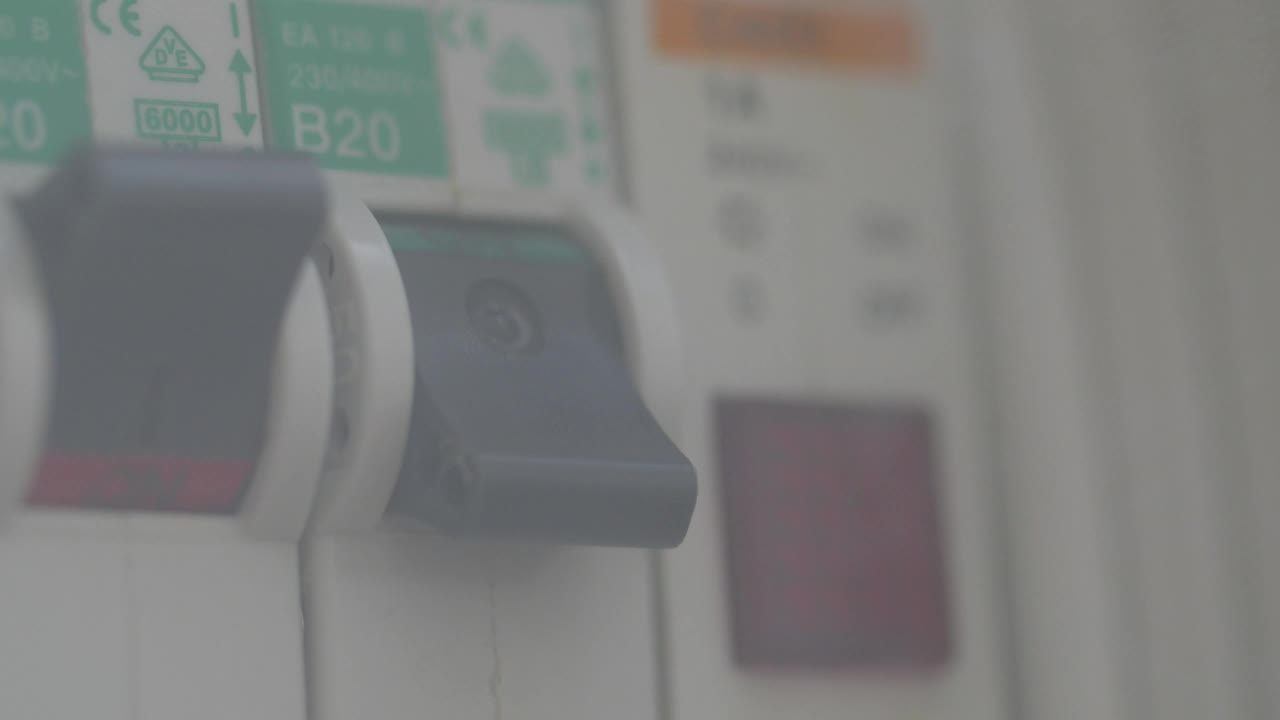 Stock Footage Woman Switching On Lighting Live Wallpaper Free