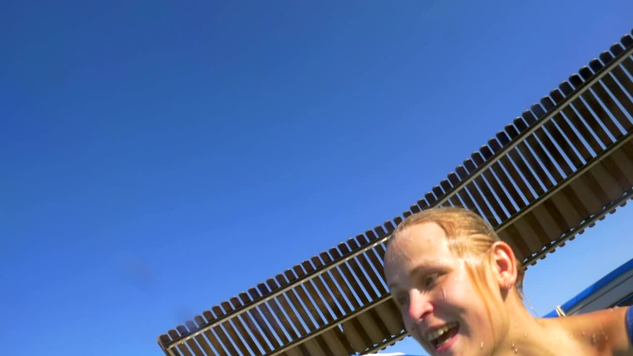 Stock Footage Woman Diving Below The Surface Live Wallpaper Free