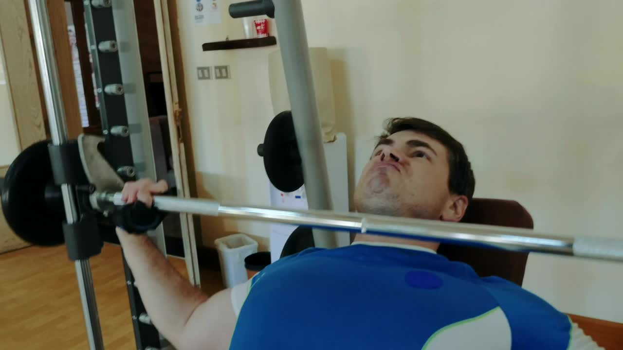 Stock Footage Working Out And Lifting Weights Live Wallpaper Free