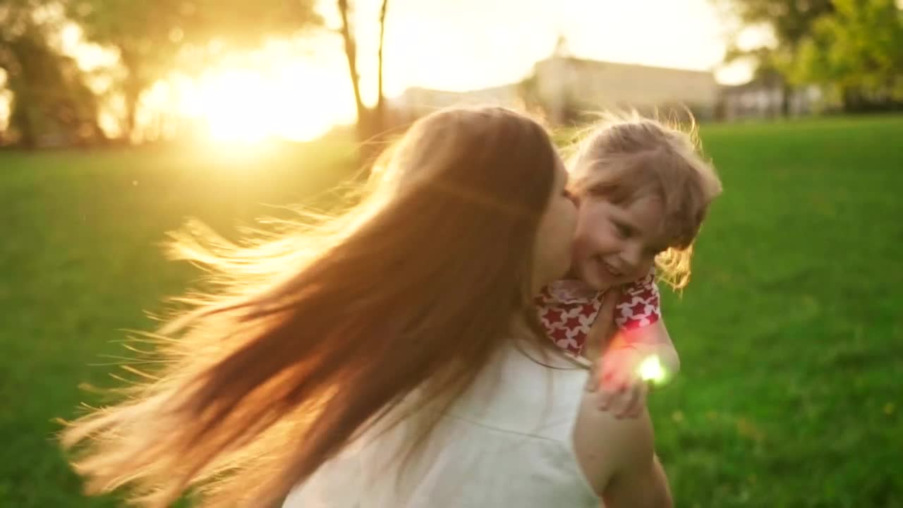 Stock Footage Woman Spinning With Her Child Live Wallpaper Free