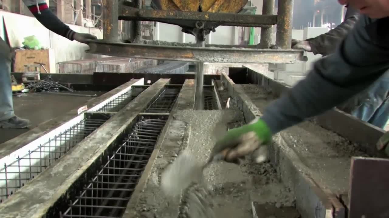 Stock Footage Working With Concrete Live Wallpaper Free