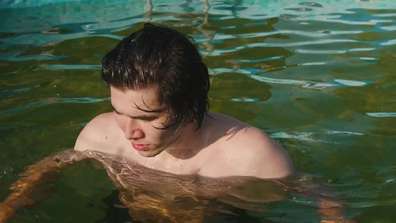 Stock Footage Young Man Dives Live Wallpaper Free