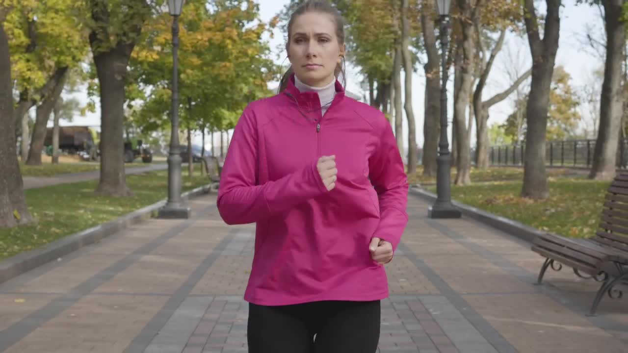 Stock Footage Woman Jogger Stops And Grabs Chest In Pain Live Wallpaper Free