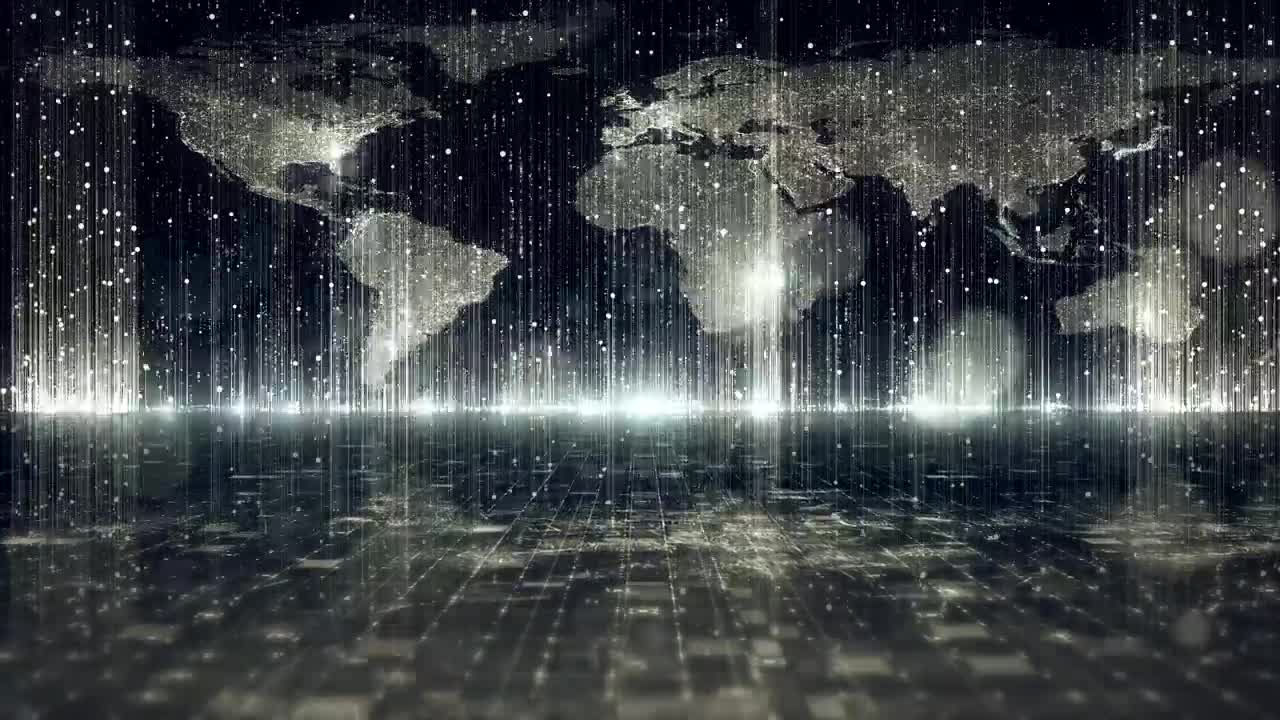 Stock Footage World Map In A Digital World Live Wallpaper Free