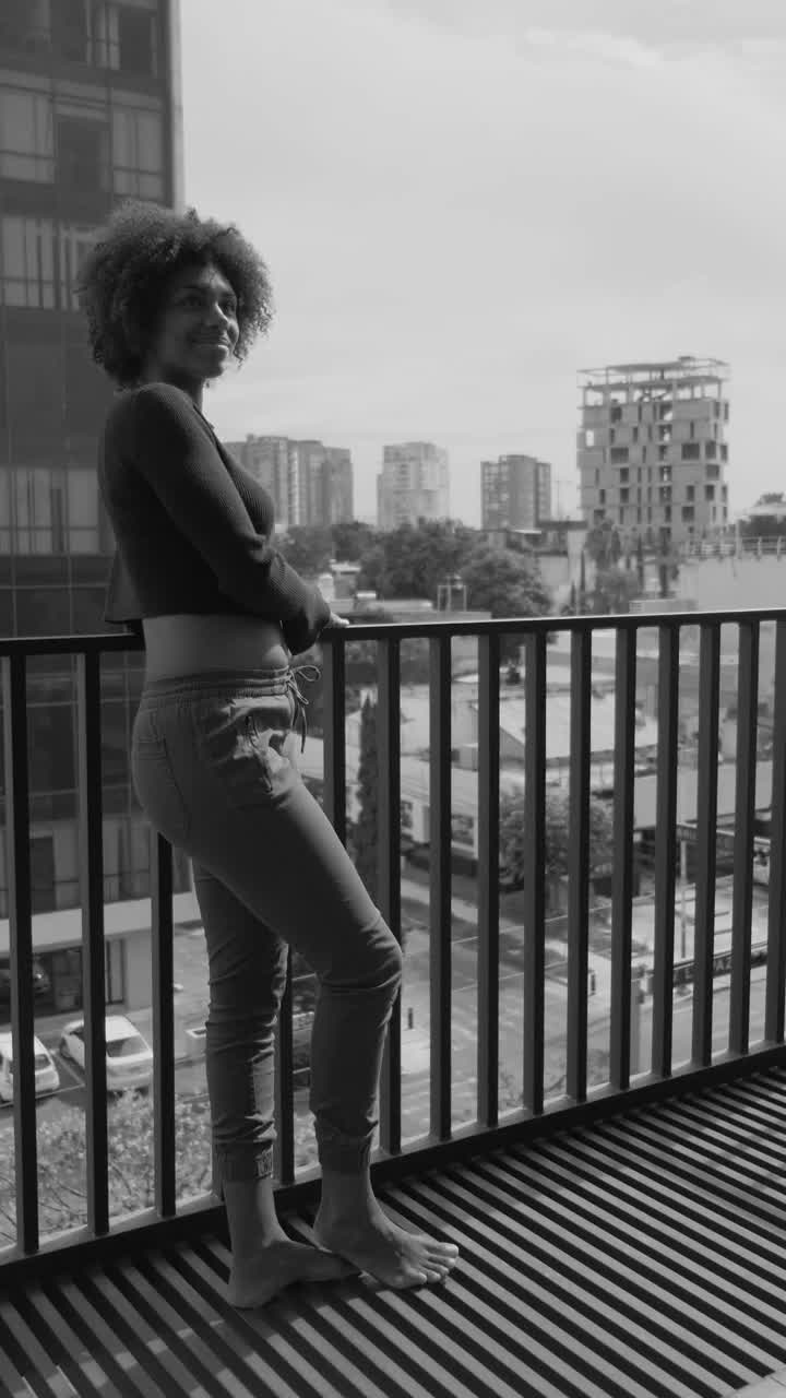 Stock Footage Young Man Brings A Girl A Drink On A Terrace Live Wallpaper Free