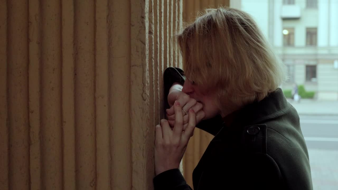 Stock Footage Woman In Despair Live Wallpaper Free