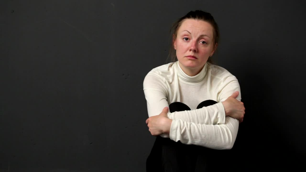 Stock Footage Woman Reflecting On A Loss Live Wallpaper Free