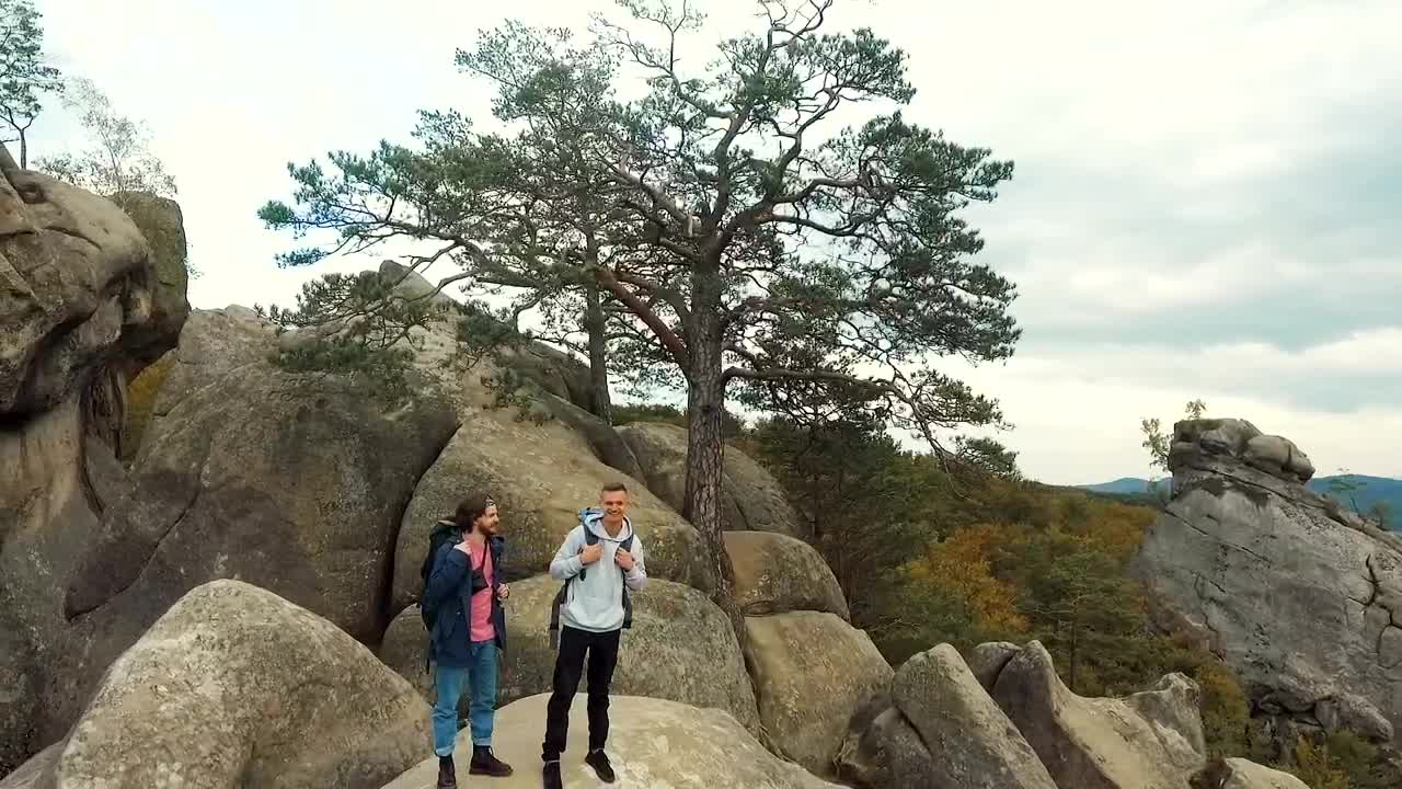 Stock Footage Young Explorers Experiencing Freedom Live Wallpaper Free