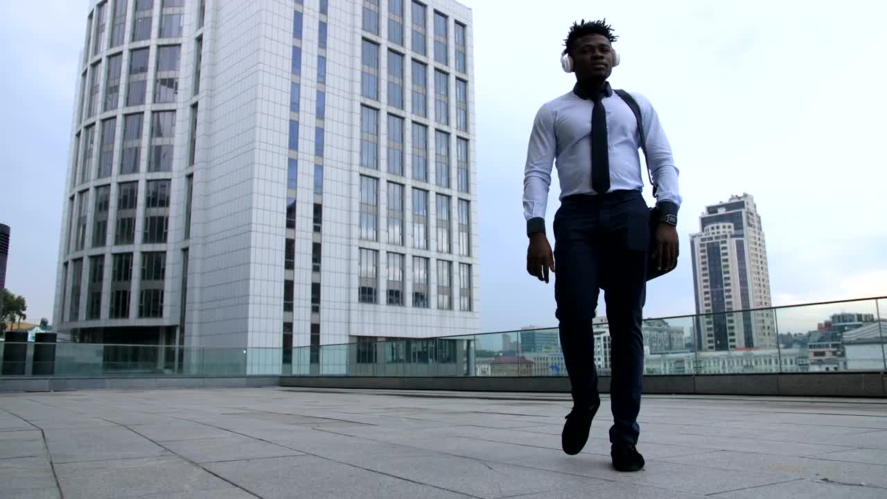 Stock Footage Young Man Dancing In Success Live Wallpaper Free