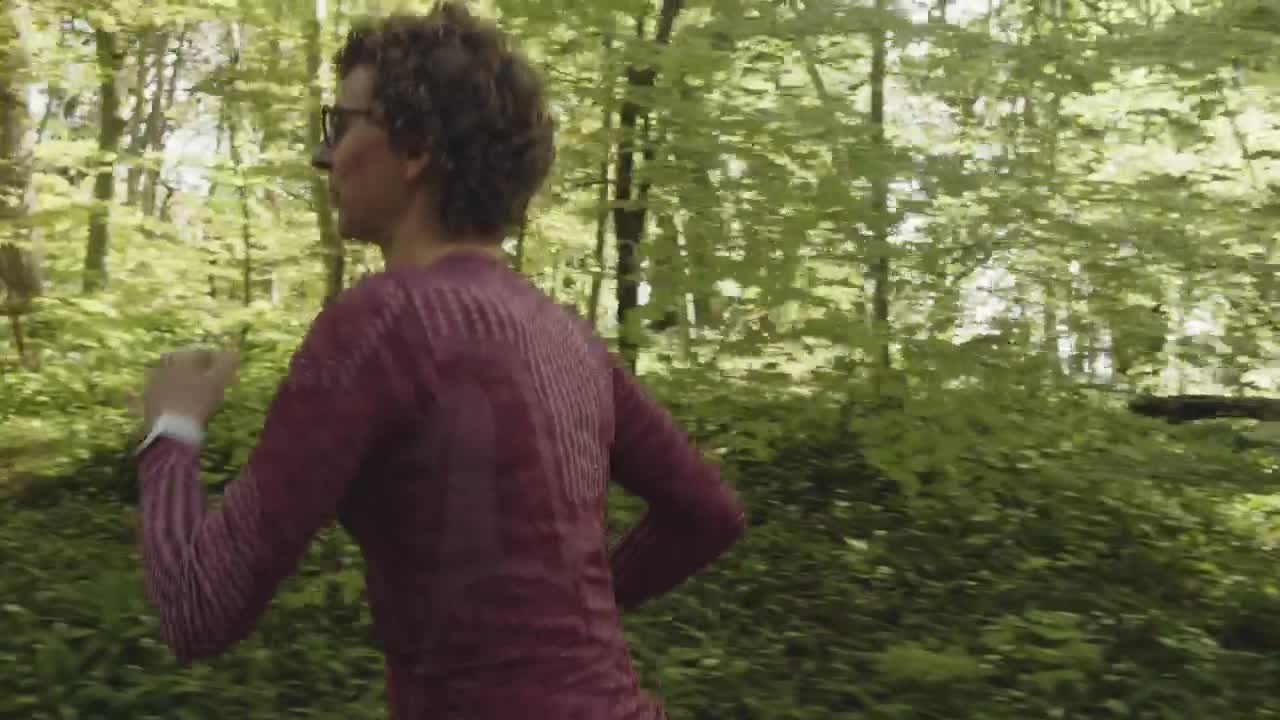 Stock Footage Woman Running On A Sunny Day Live Wallpaper Free