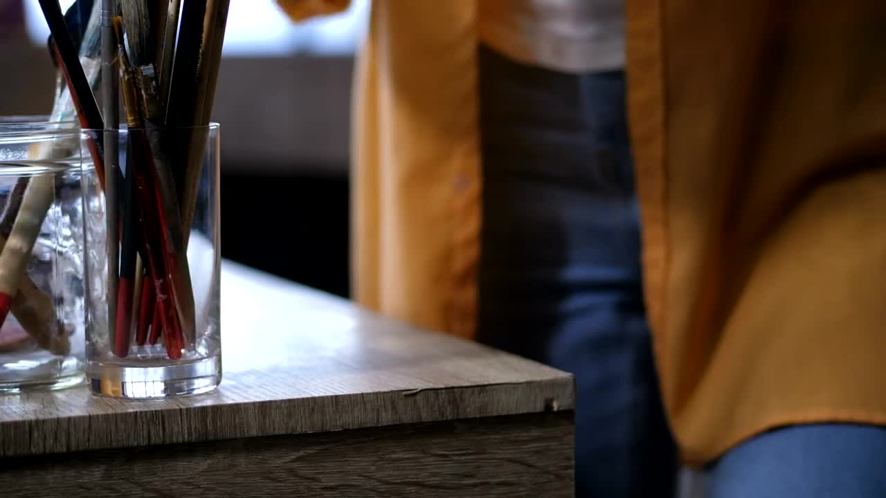 Stock Footage Woman With A Fresh Cup Of Coffee Live Wallpaper Free