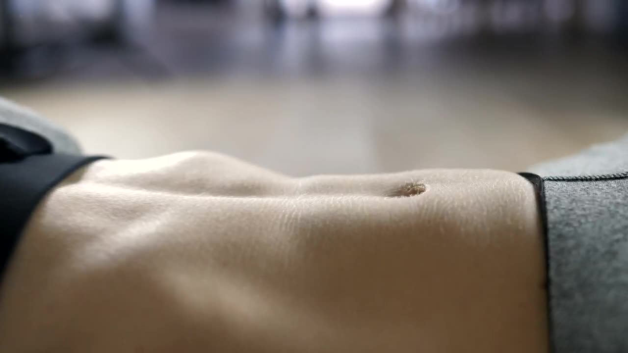 Stock Footage Woman Exercising While Laying Down Live Wallpaper Free