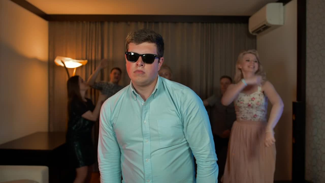 Stock Footage Young People Dancing Cheerfully Live Wallpaper Free