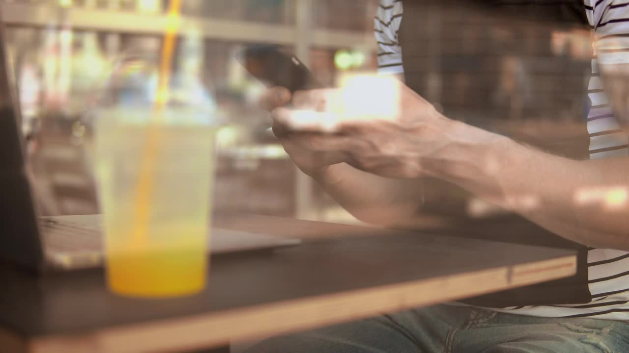 Stock Footage Young Redhead Texts On His Cell Phone Live Wallpaper Free