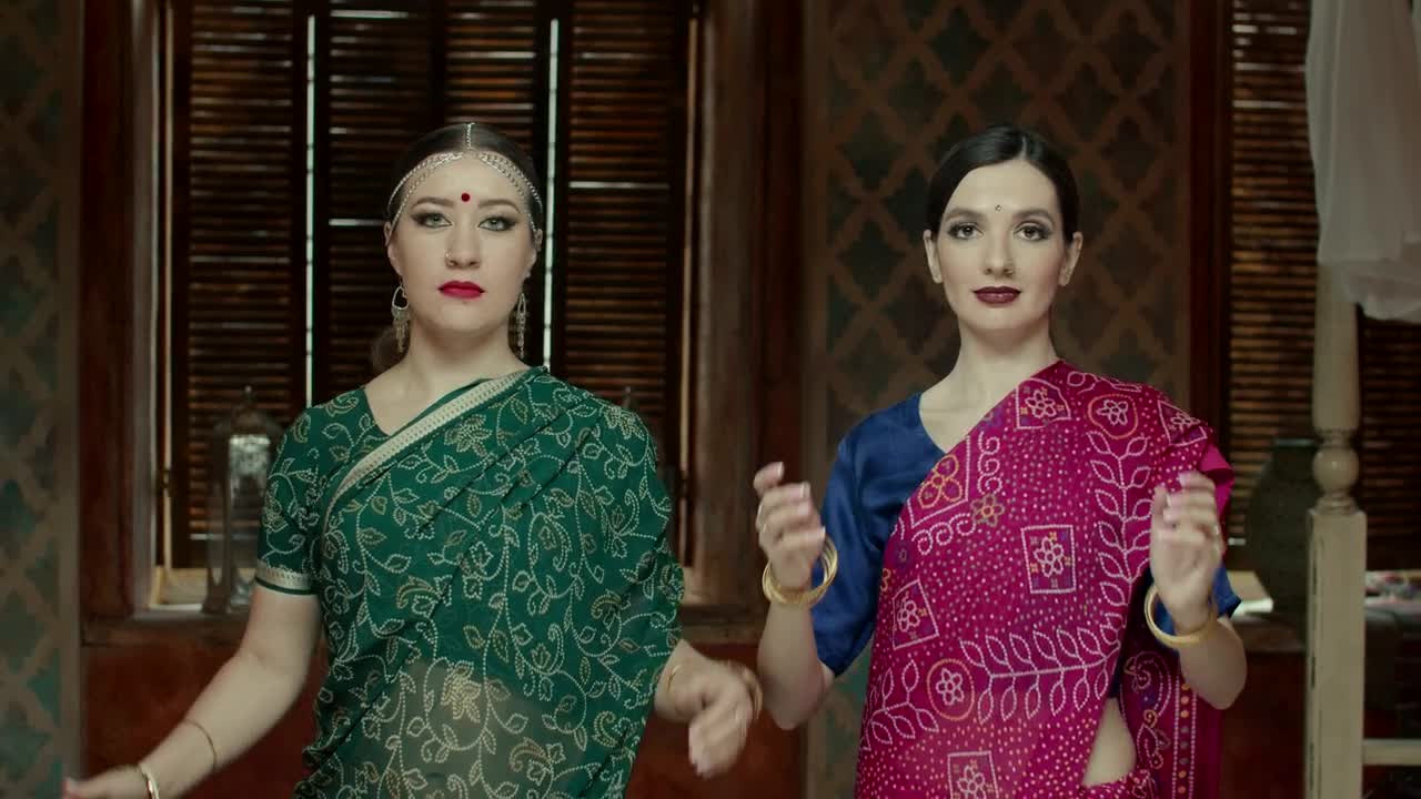 Stock Footage Women Smile And Nod With Prayer Pose Live Wallpaper Free