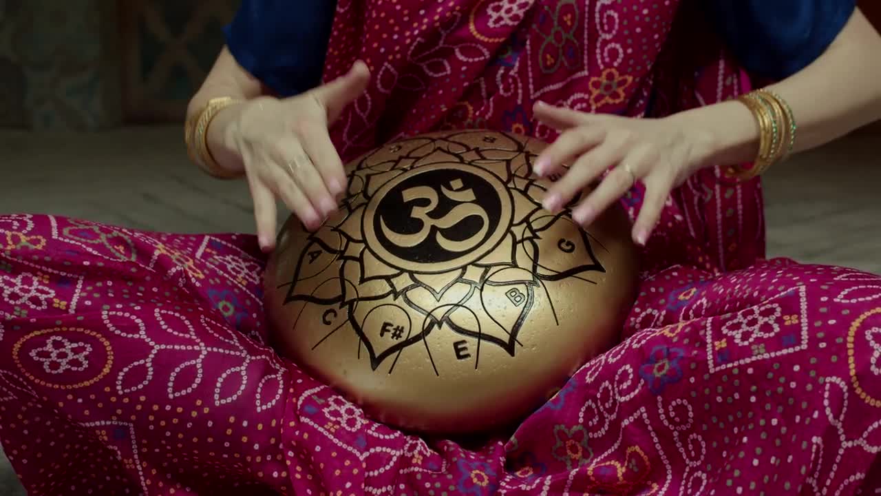 Stock Footage Woman Playing A Drum Tank Live Wallpaper Free