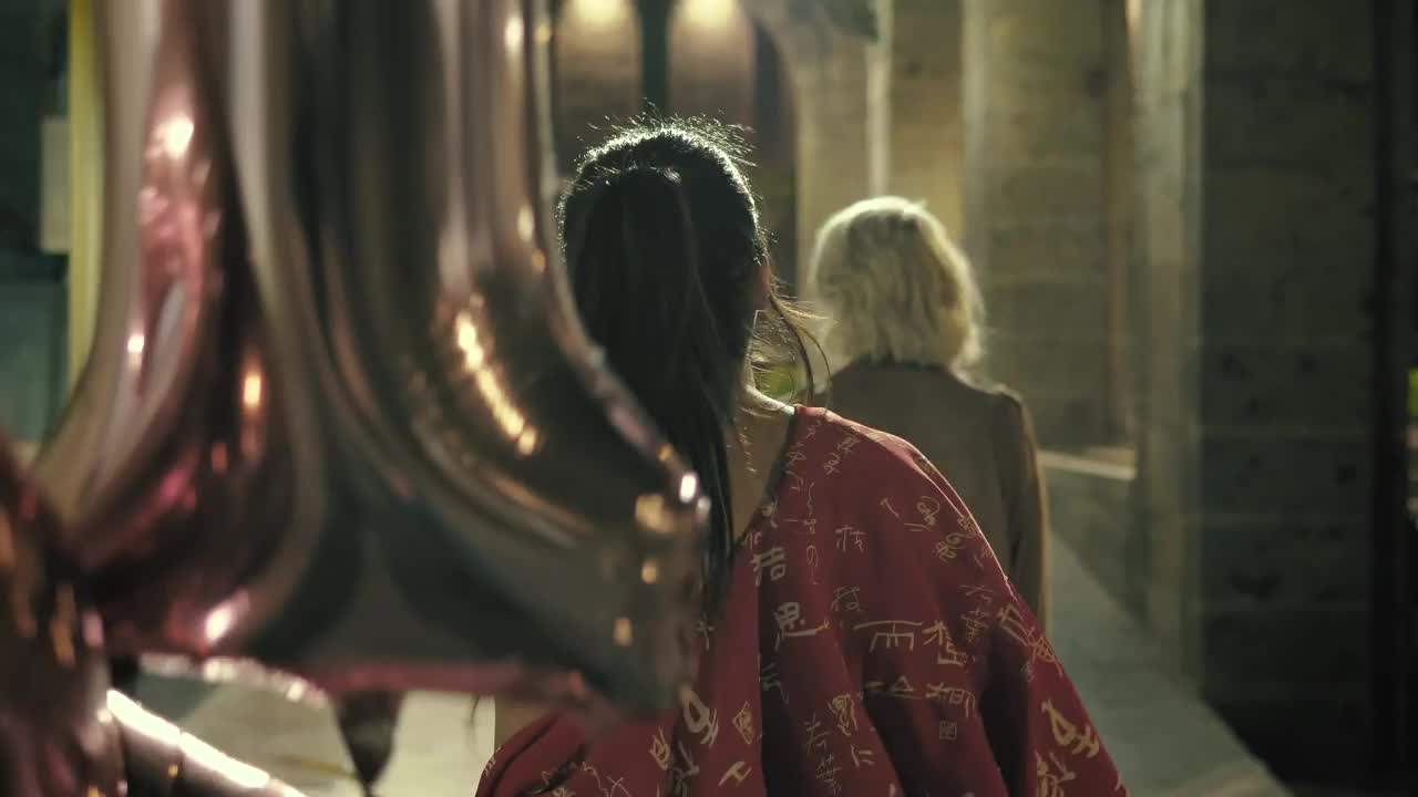 Stock Footage Women With Balloons Walking At Night Live Wallpaper Free