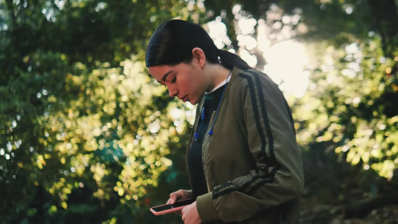 Stock Footage Young Woman Getting Ready To Jog Live Wallpaper Free