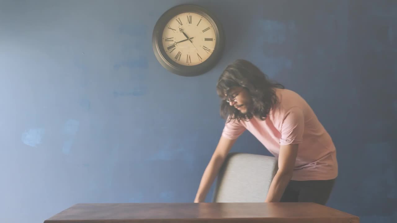 Stock Footage Young Couple Preparing The Table To Eat Live Wallpaper Free