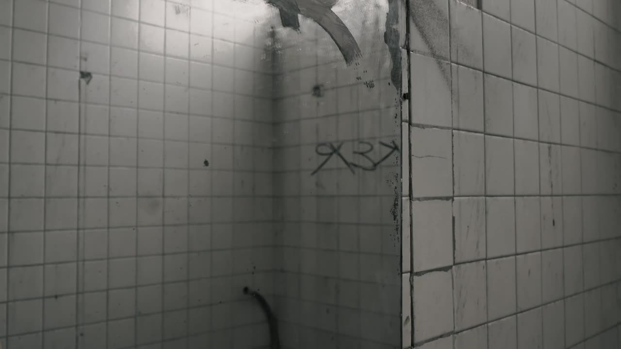 Stock Footage Woman Ghost Looking In The Mirror Live Wallpaper Free