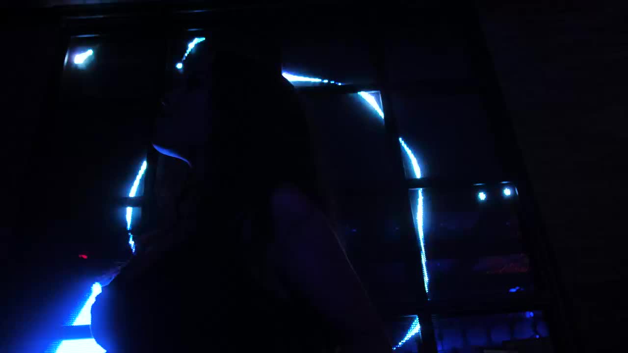 Stock Footage Woman Dancing Alone In The Club Live Wallpaper Free