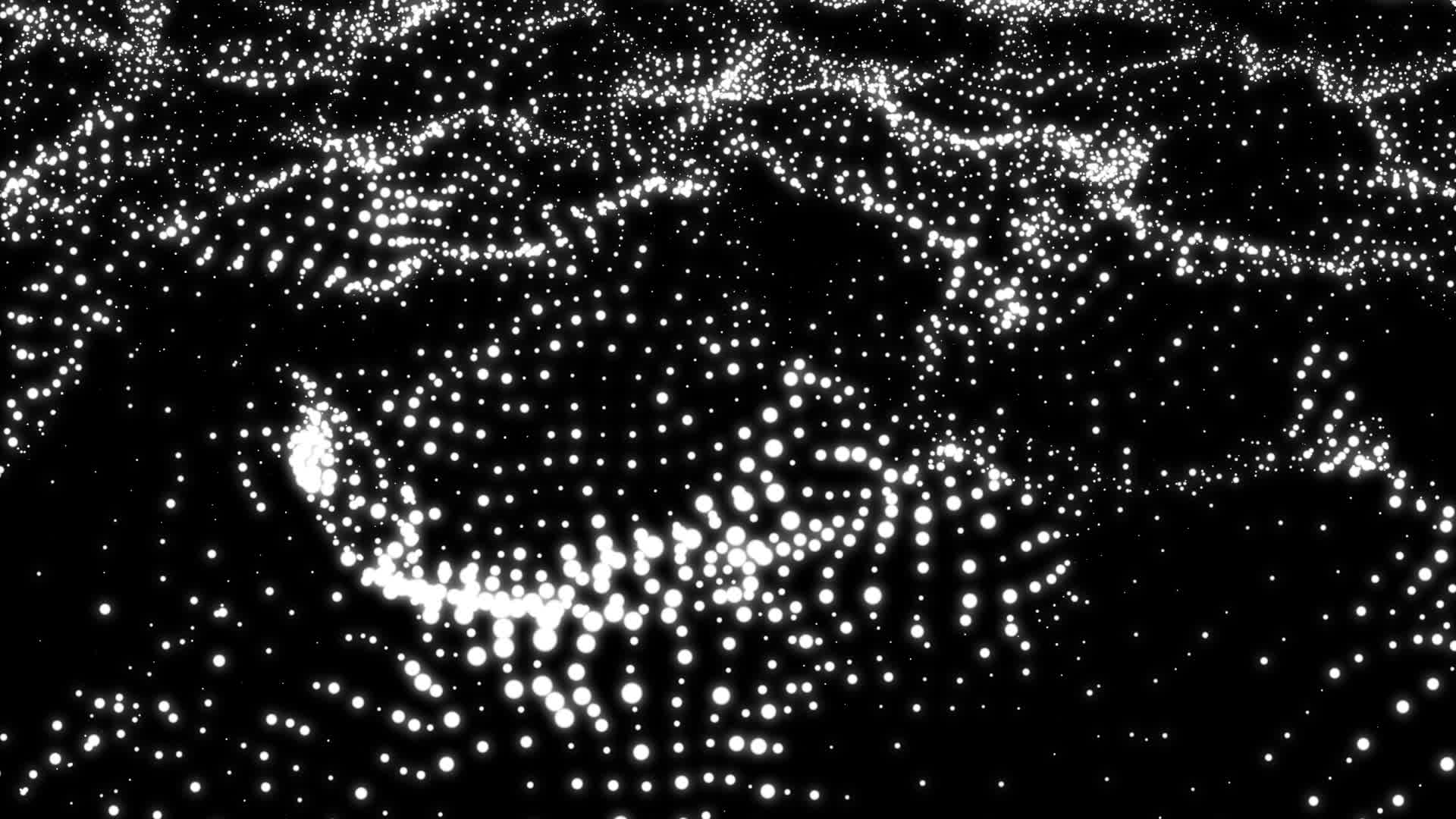 Abstract Digital Waves Video Live Wallpaper