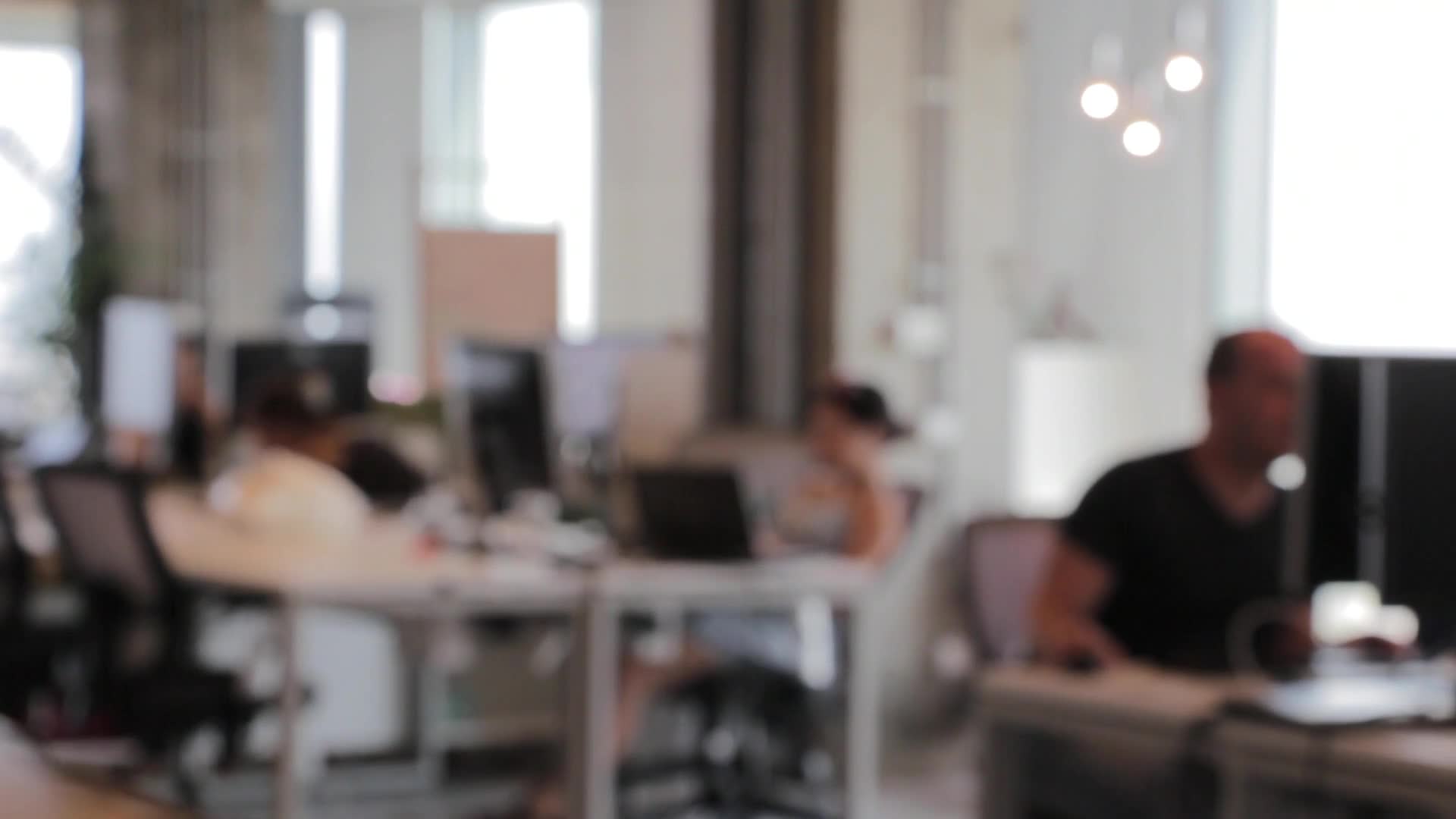 Free Video Busy Office Video Live Wallpaper