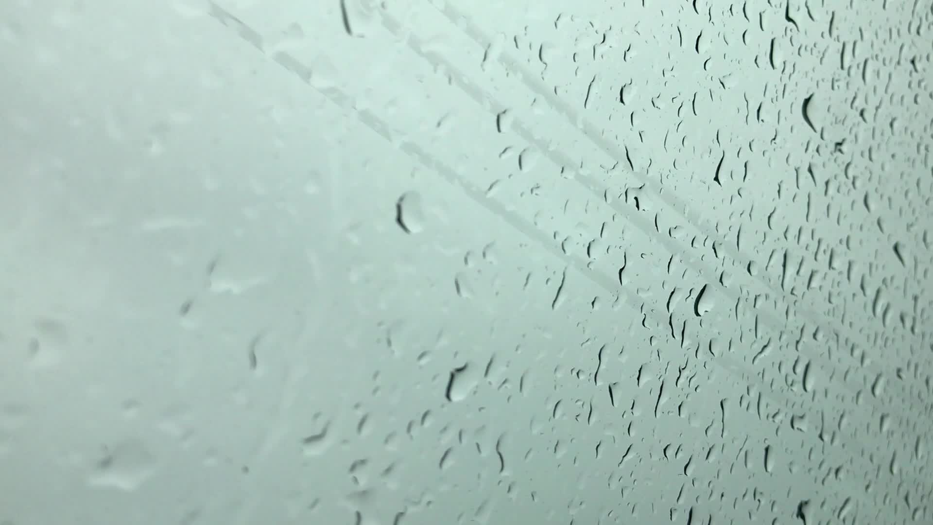 Rain Falling On Window Video Live Wallpaper