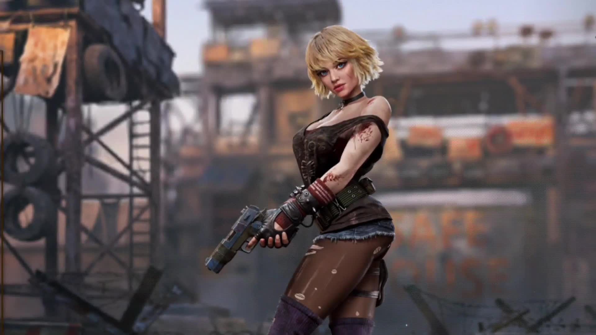 Apocalyps Girl Live Wallpaper No Copyright For PC