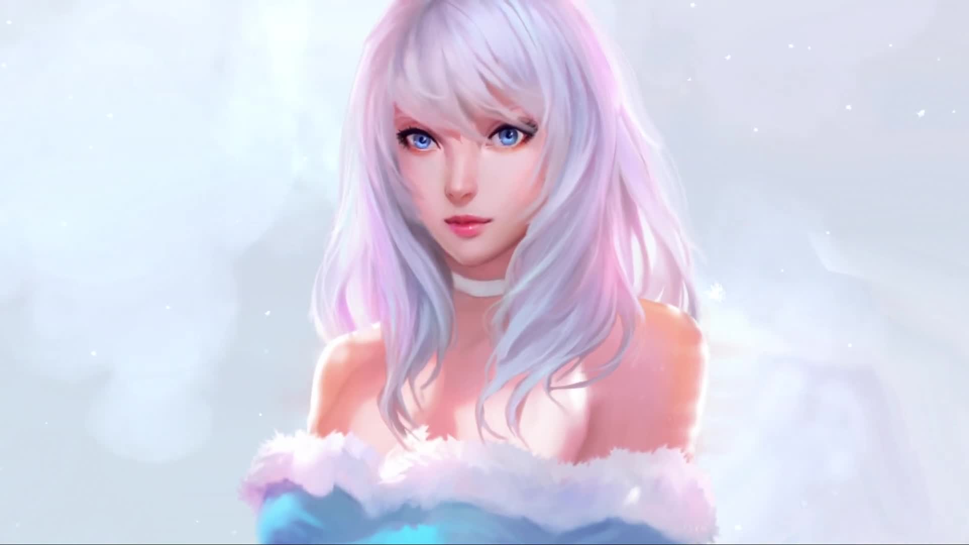 Beautiful Girl Snow White Live Wallpaper For PC