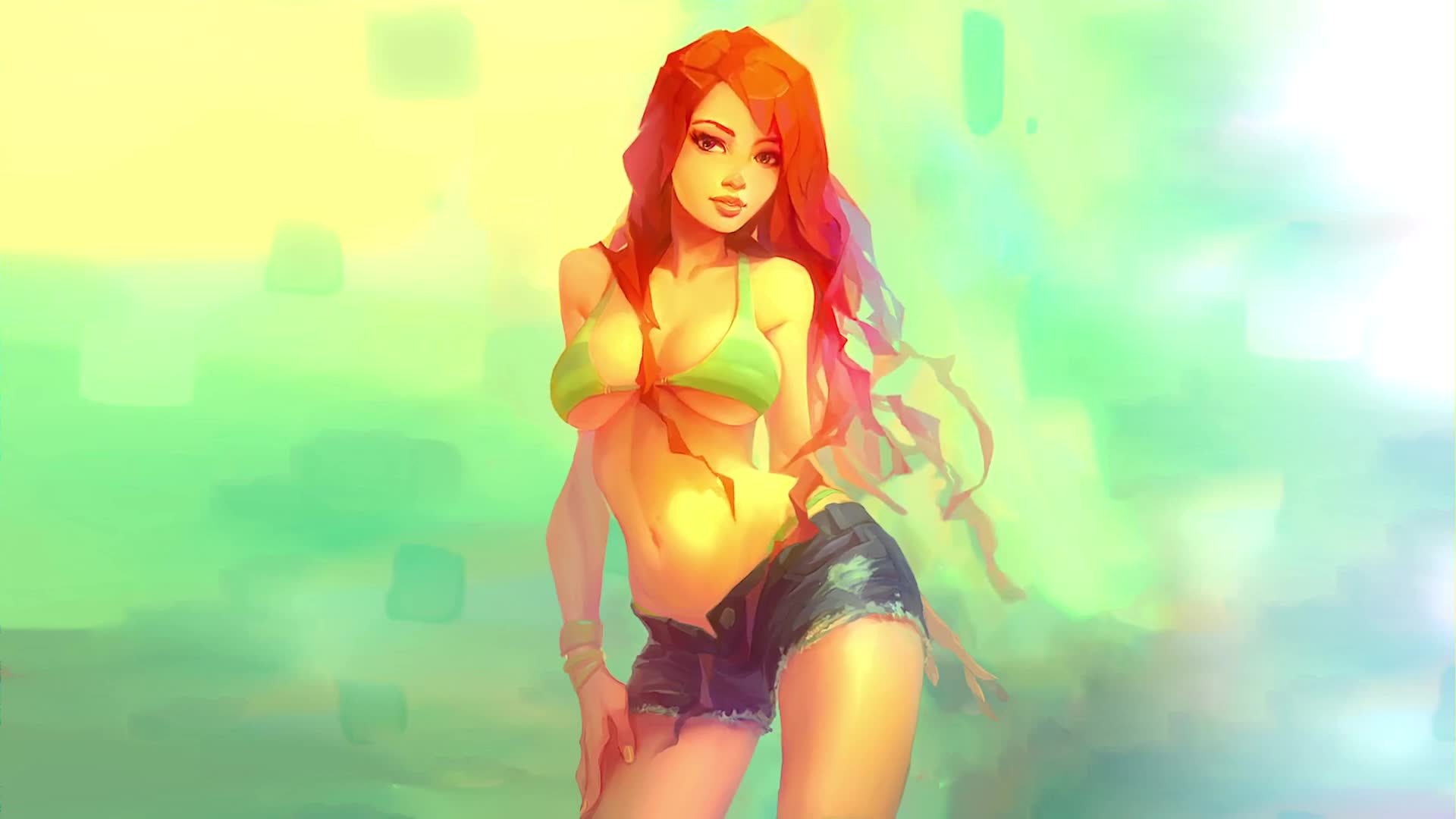 Dream Girl of Summer Live wallpaper For PC