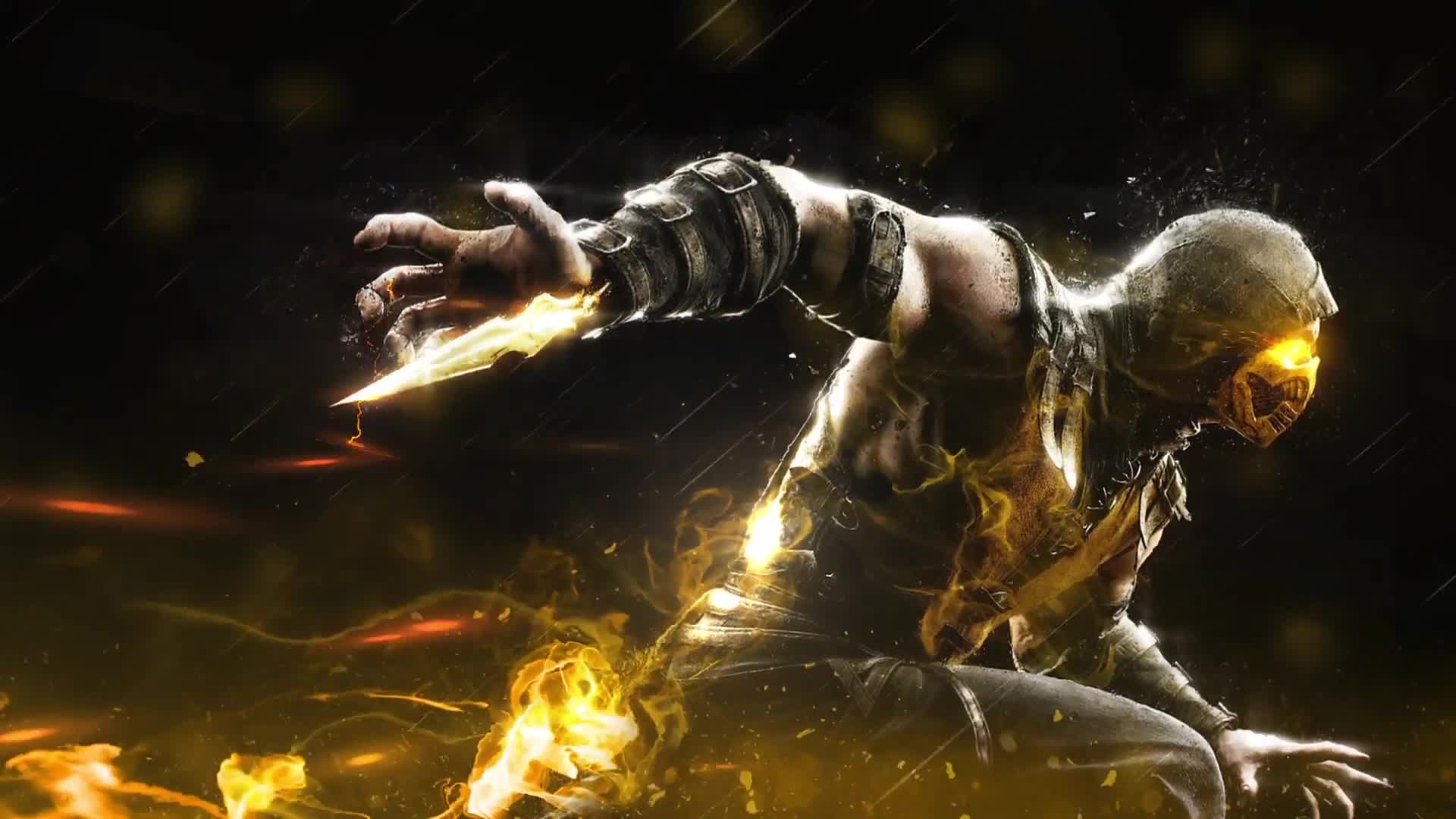 Cool Free Mortal Kombat Scorbion Live Wallpaper
