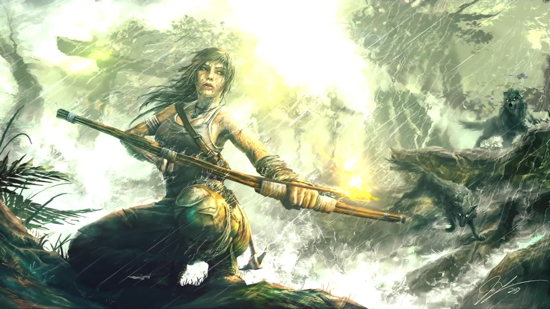 Cool Free Tomb Raider Live Wallpaper