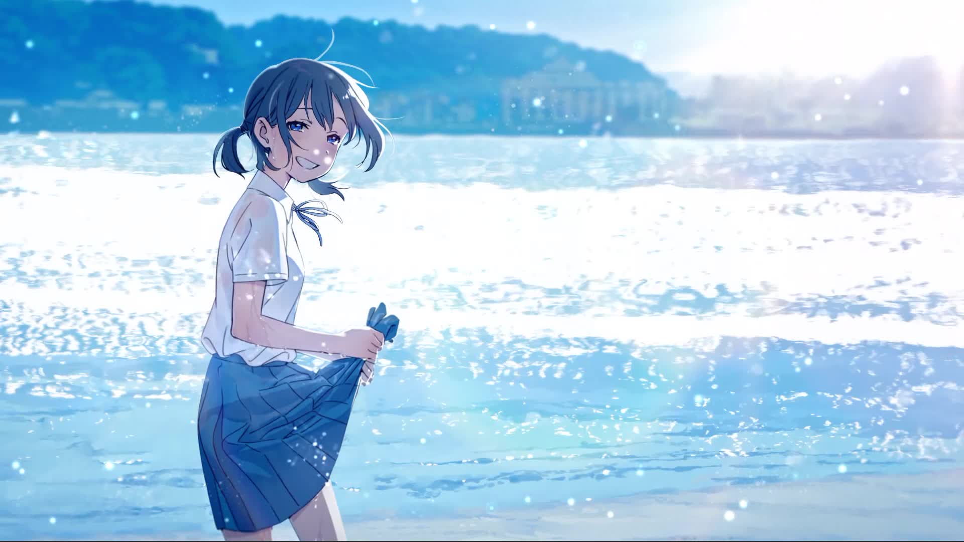 Sea Girl Summer Live Wallpaper Anime