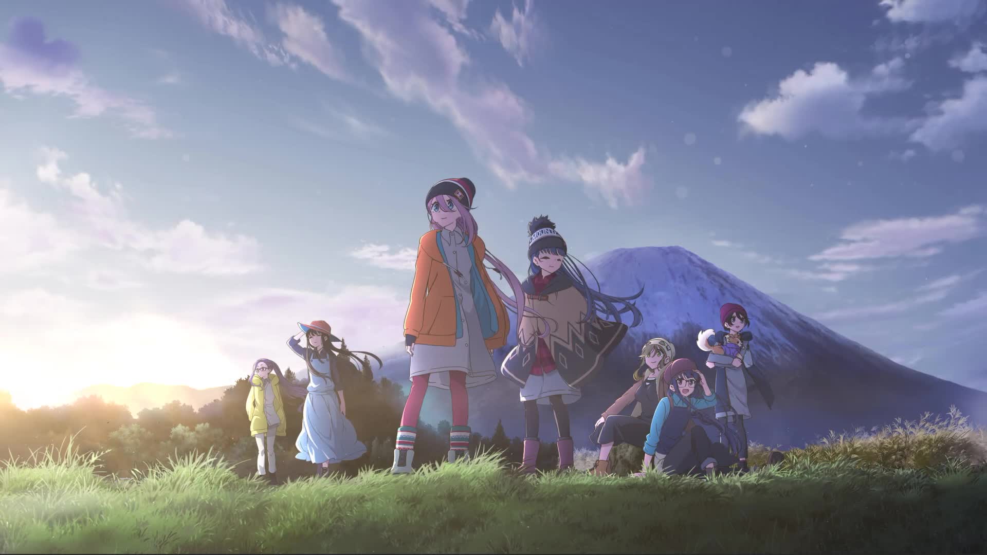 Yuru Camp Next to Spring Live Wallpaper Anime