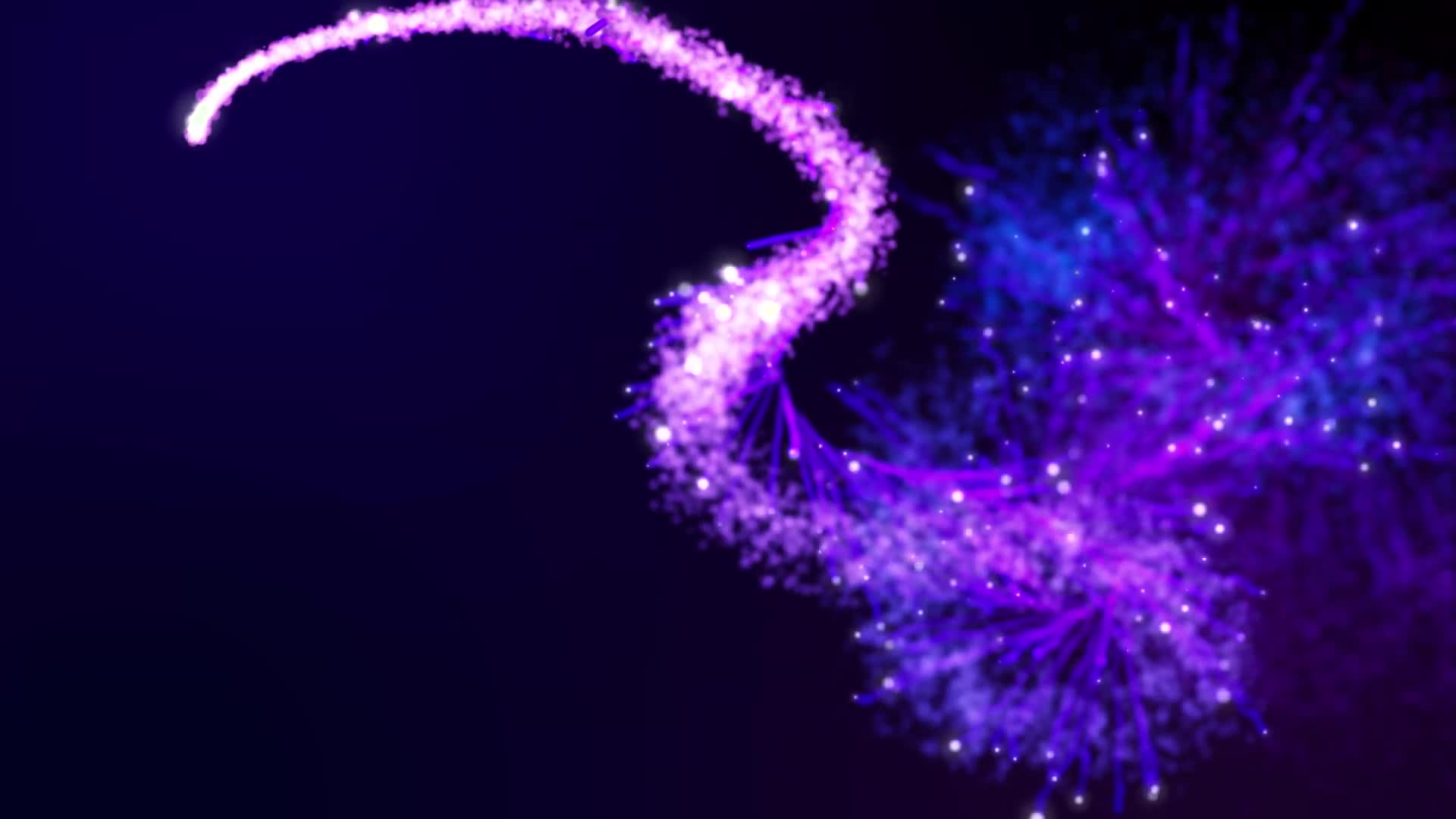 HD Blue Pink Purple Sparkling Fairy Stream Live Wallpaper & Screensaver