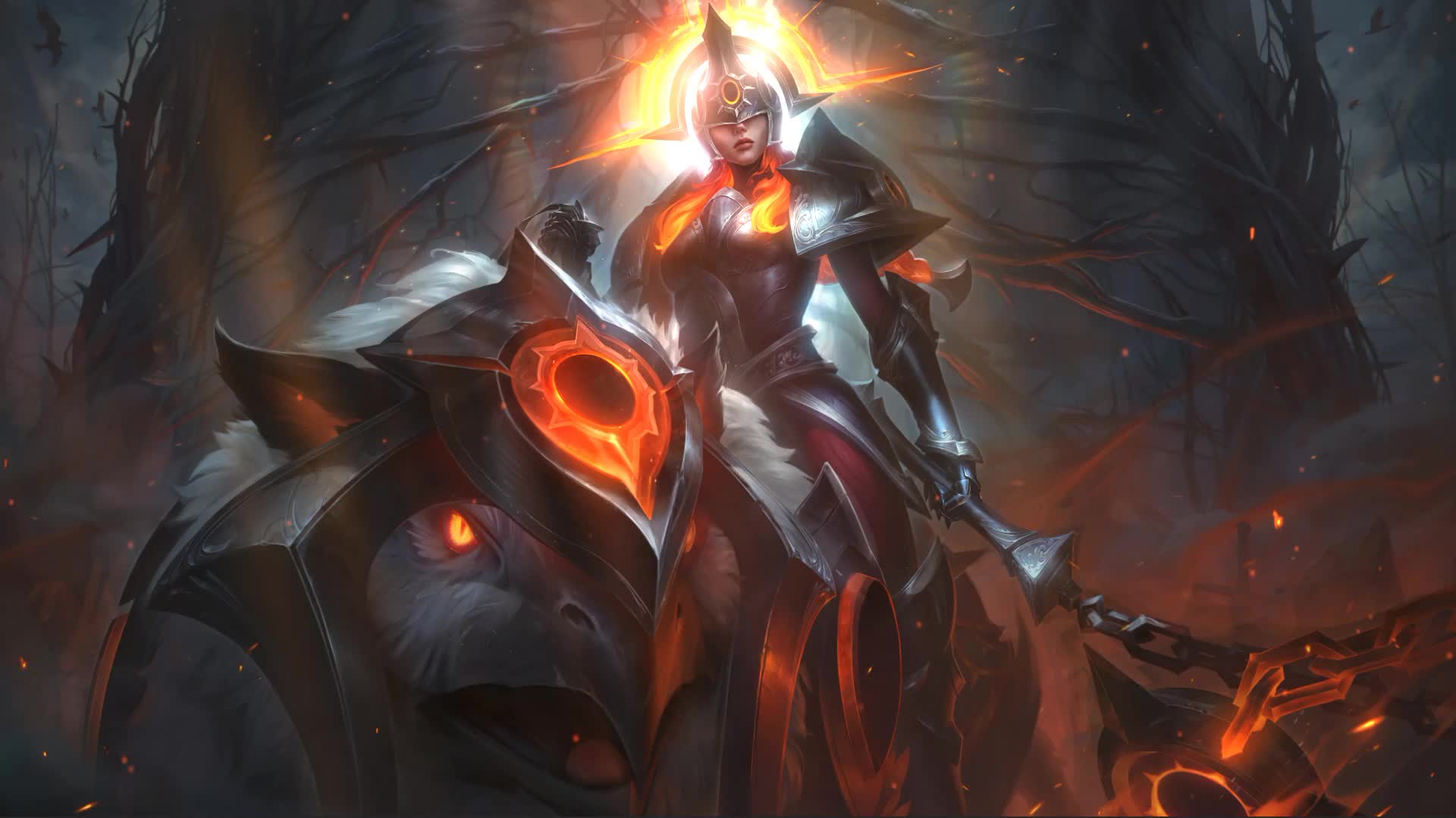 Solar Eclipse Sejuani LoL Live Wallpaper Game