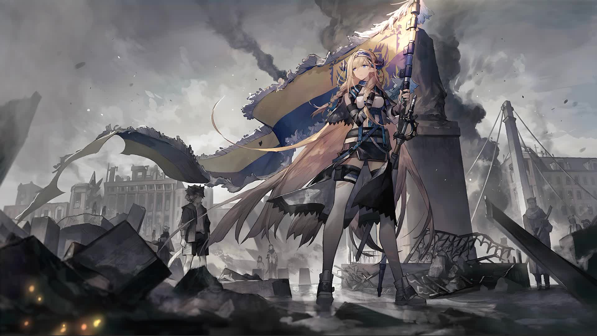 Stormwatch Arknights Live Wallpaper Anime