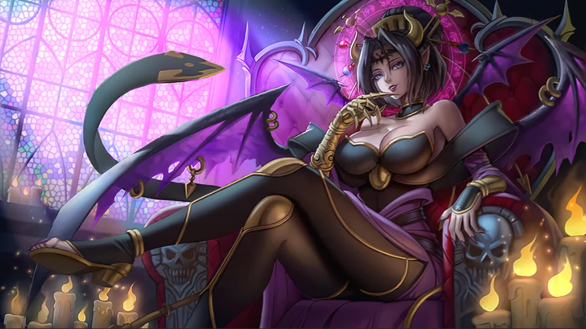 Lilithmon Digimon Live Wallpaper