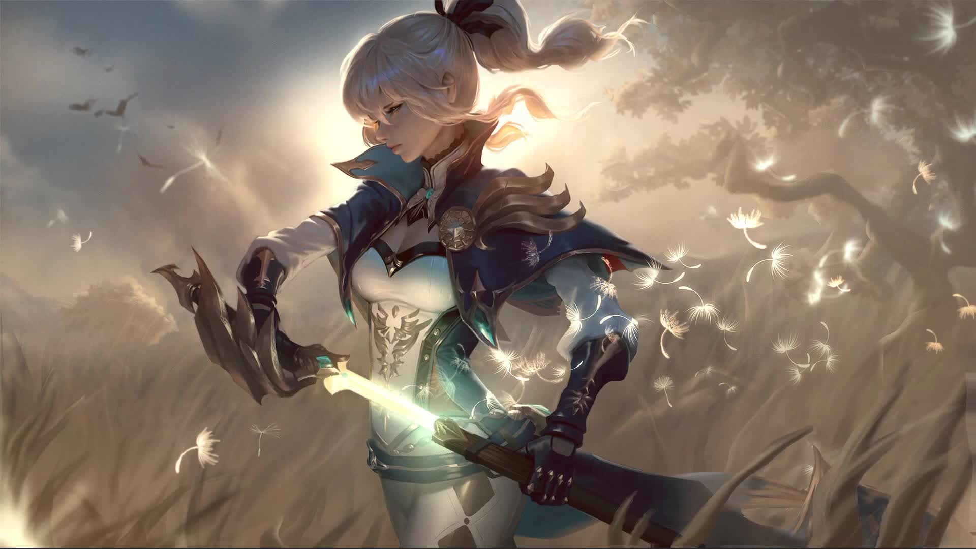 Genshin Impact Jean Sword Live Wallpaper