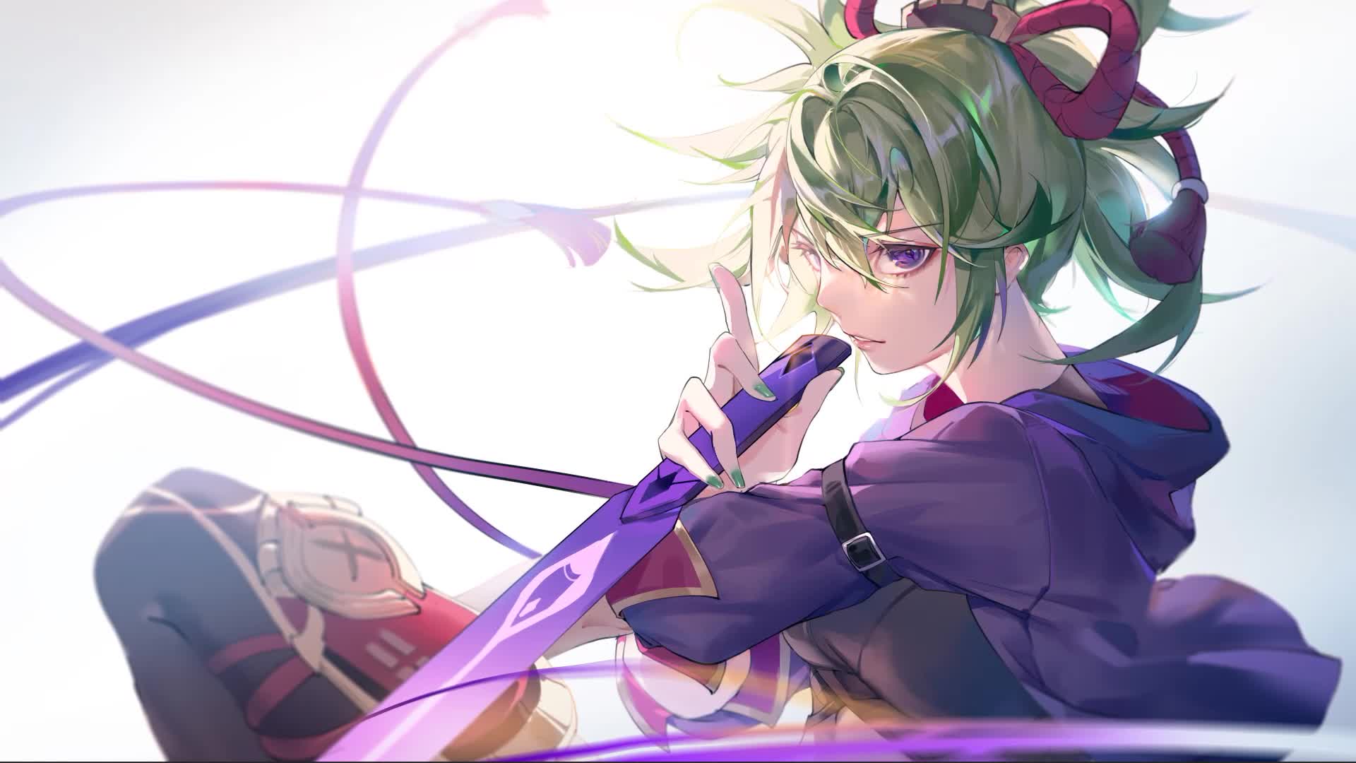 Kuki Shinobu Genshin Impact Live Wallpaper for PC